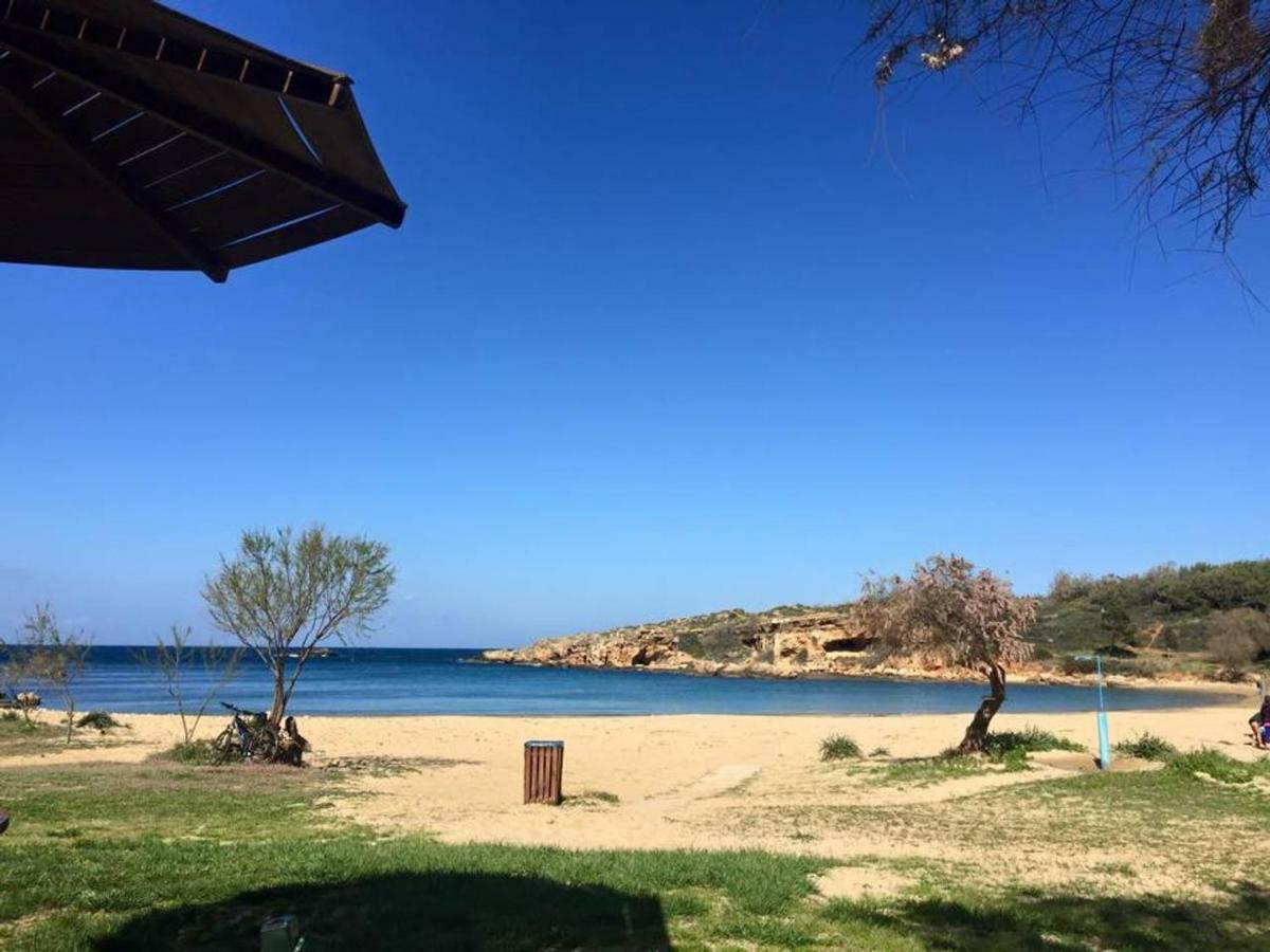 House With Sea View Close To Platanias Vrisai Bagian luar foto