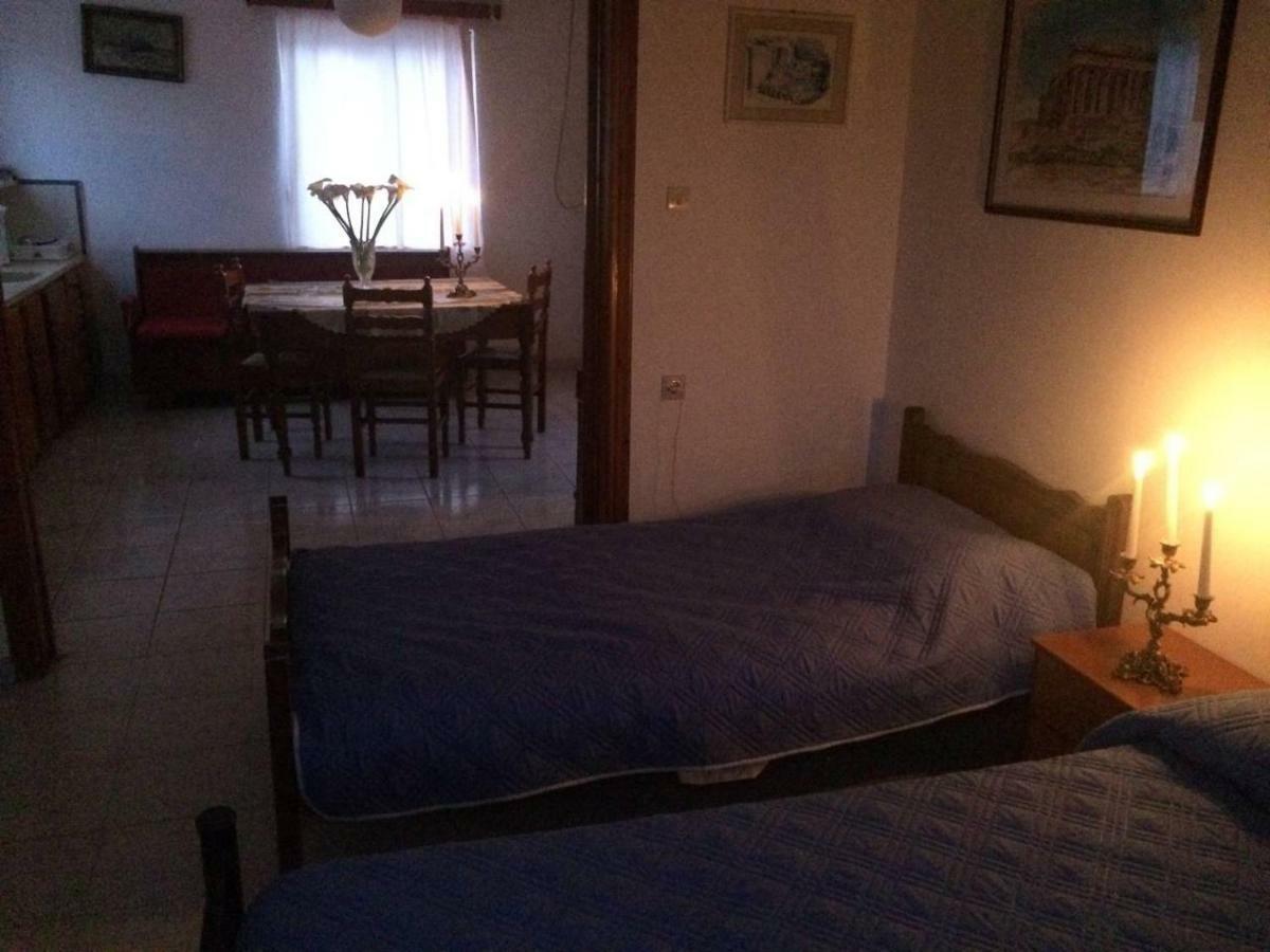 House With Sea View Close To Platanias Vrisai Bagian luar foto